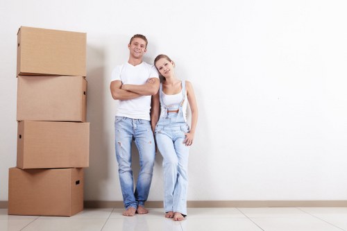 Removals van serving homes and businesses in Greenwich