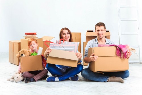 Moving truck service for local Greenwich home relocations