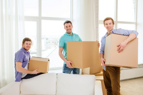 Transporting household items during a Greenwich home move
