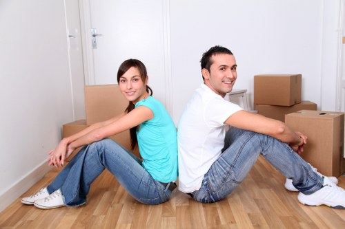 Local removal crew supporting a flat or office move in Greenwich