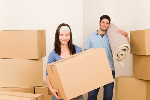 Greenwich office moving service preparing for a commercial relocation