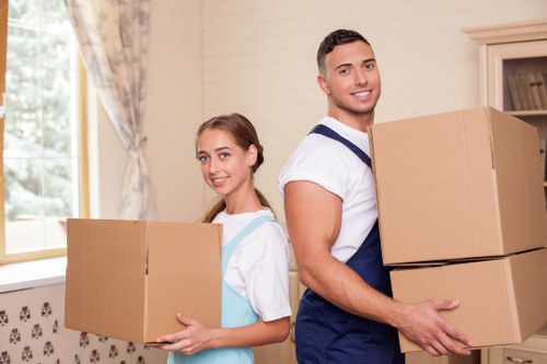 Professional removals planning for a flat move in Greenwich