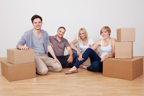 Careful transport of office furniture and IT equipment for a Greenwich relocation