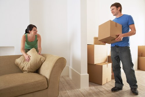 Local office relocation team coordinating a business move in Greenwich